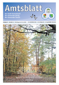 Amtsblatt der Stadt Dommitzsch, November 2022. Hauptthemen: Stadtratsbeschluesse, Amtliche Bekanntmachungen, Haushalt und Finanzen. PDF-Dokument zum Herunterladen.