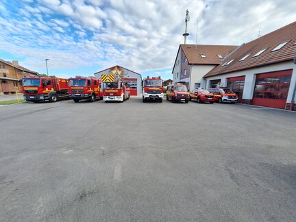Gebäude der Freiwilligen Feuerwehr in Dommitzsch. Foto: Ph. Kunze.