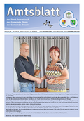 Amtsblatt der Stadt Dommitzsch, Juli 2022, aktualisierte Fassung. Hauptthemen: Stadtratsbeschluesse, Amtliche Bekanntmachungen, Haushalt und Finanzen. PDF-Dokument zum Herunterladen.