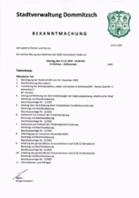 BEKANNTMACHUNG 27.01.2020