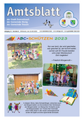 Amtsblatt der Stadt Dommitzsch, August 2023. Hauptthemen: Amtliche Bekanntmachungen, Haushalt und Finanzen, Satzungen und Verordnungen. PDF-Dokument zum Herunterladen.